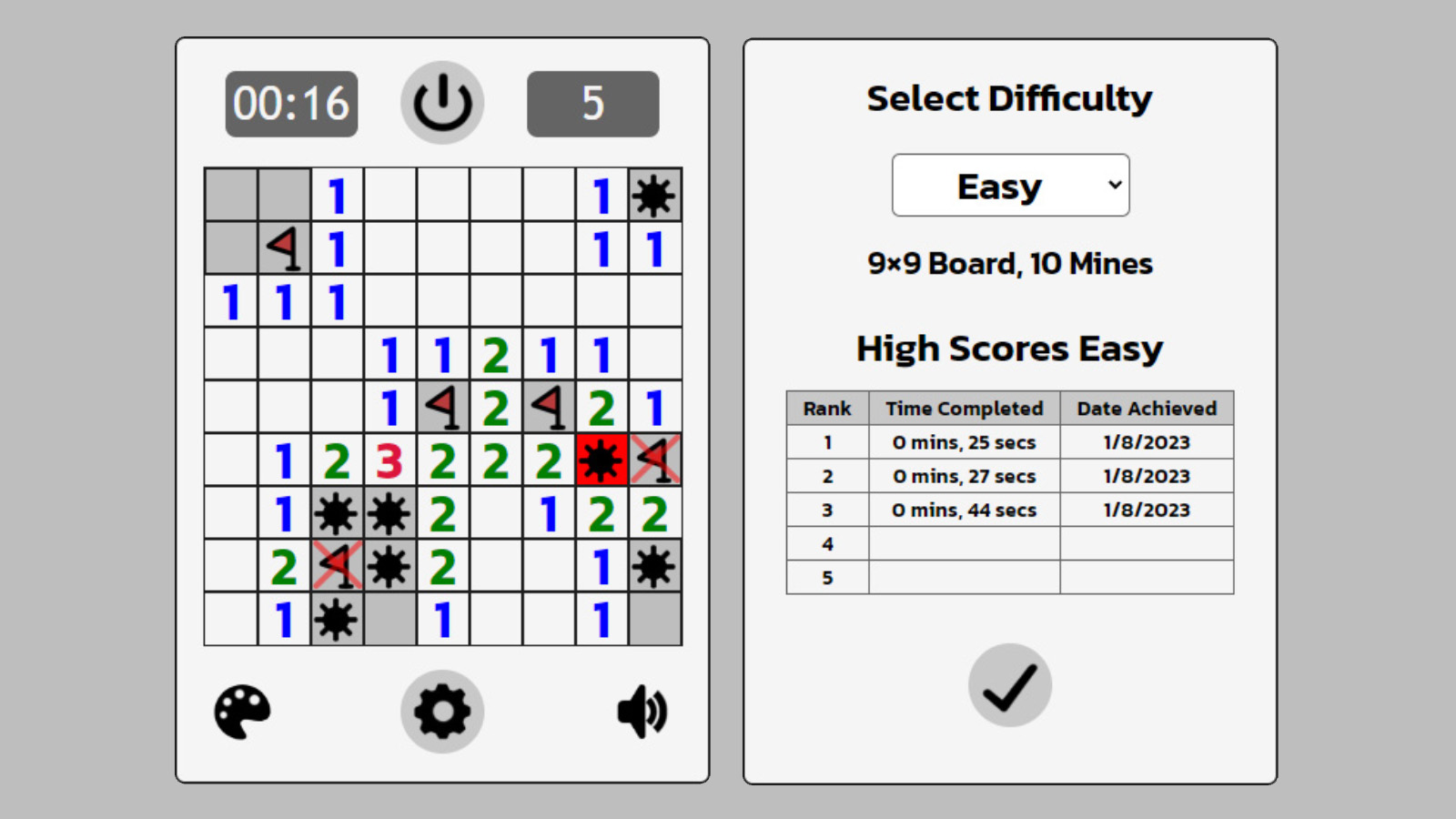 minesweeper