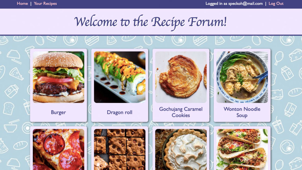 recipe forum